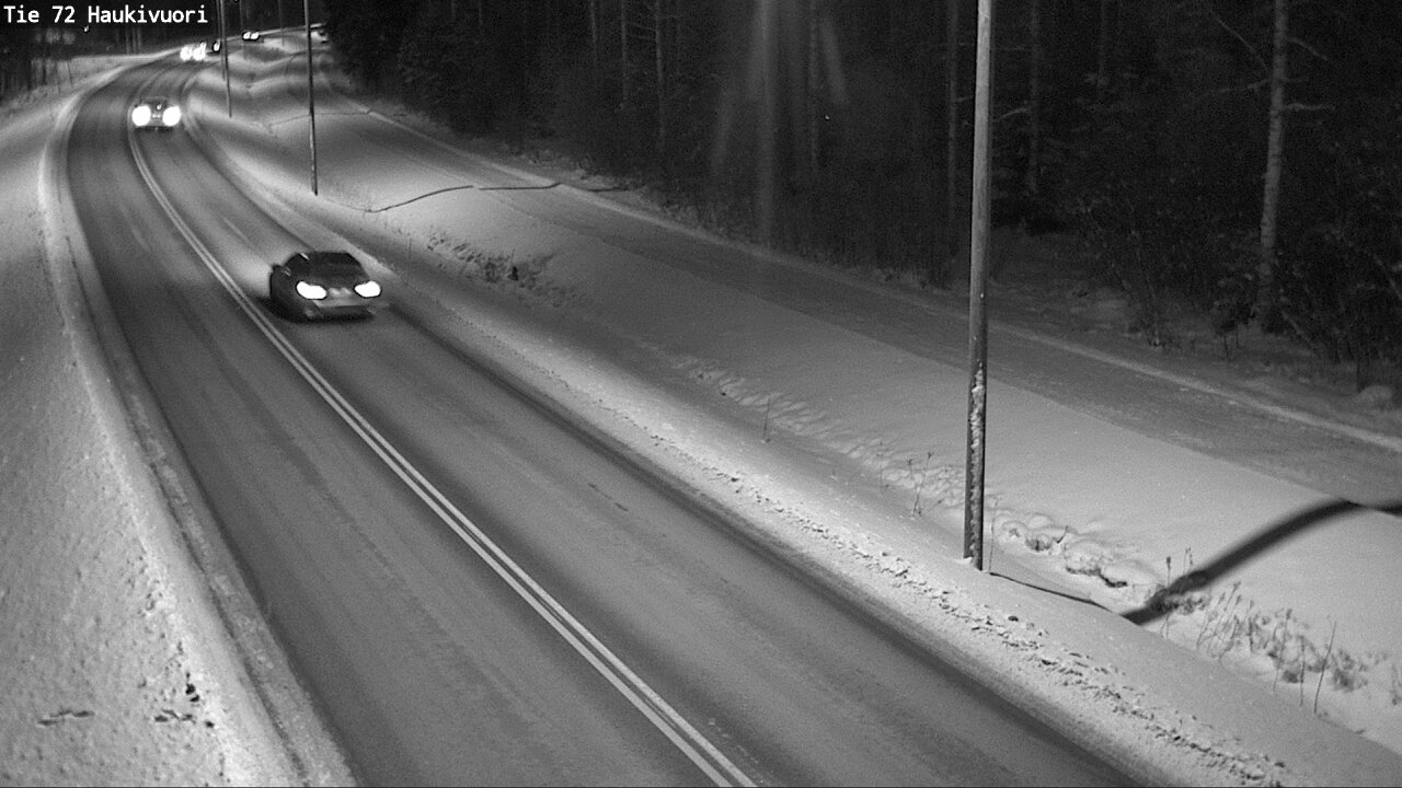 Weather Camera Image Väg 72 Haukivuori, Mikkeli, Etelä-Savo
