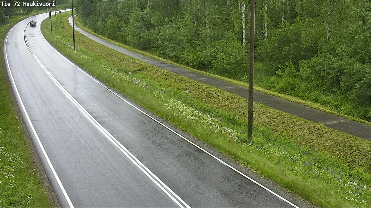 Weather Camera Image Väg 72 Haukivuori, Mikkeli, Etelä-Savo