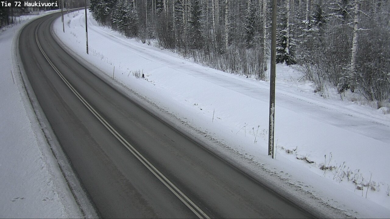 Weather Camera Image Väg 72 Haukivuori, Mikkeli, Etelä-Savo