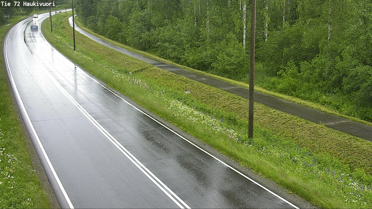 Weather Camera Image Väg 72 Haukivuori, Mikkeli, Etelä-Savo