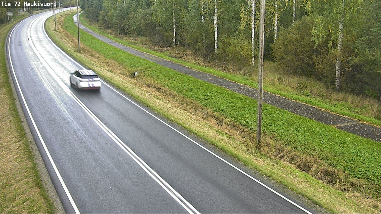 Weather Camera Image Road 72 Haukivuori, Mikkeli, Etelä-Savo