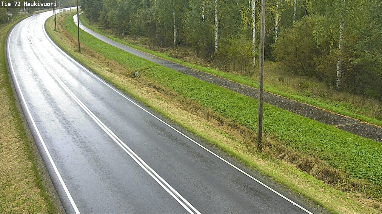 Weather Camera Image Road 72 Haukivuori, Mikkeli, Etelä-Savo