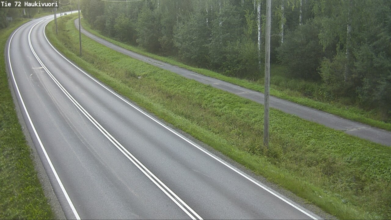 Weather Camera Image Road 72 Haukivuori, Mikkeli, Etelä-Savo