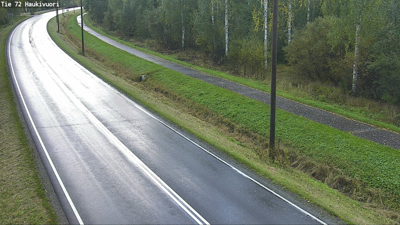 Weather Camera Image Road 72 Haukivuori, Mikkeli, Etelä-Savo