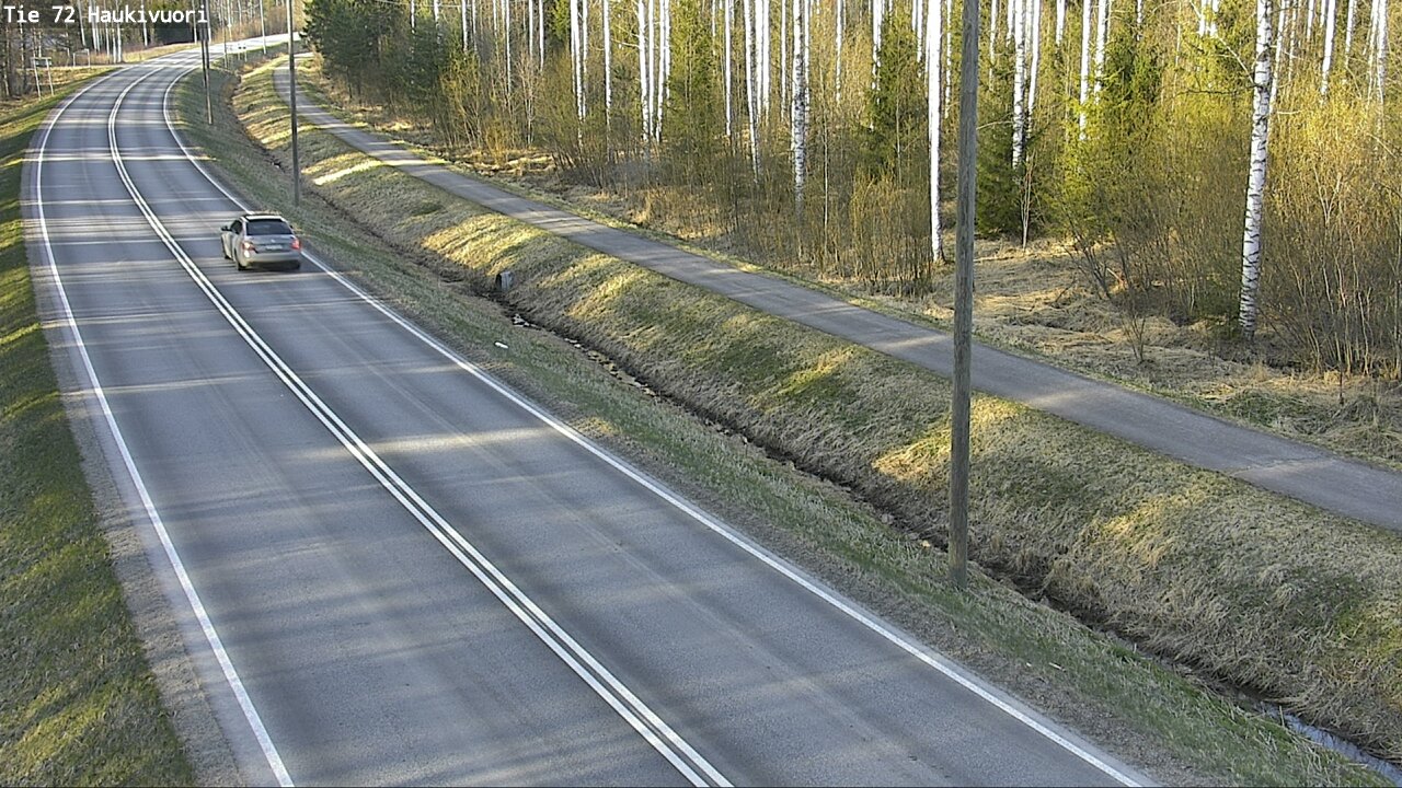 Weather Camera Image Väg 72 Haukivuori, Mikkeli, Etelä-Savo