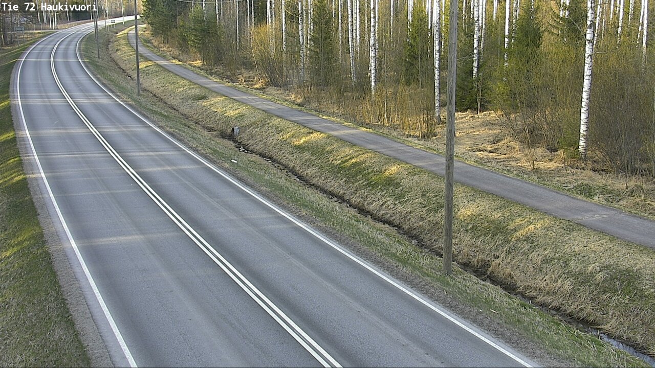 Weather Camera Image Väg 72 Haukivuori, Mikkeli, Etelä-Savo
