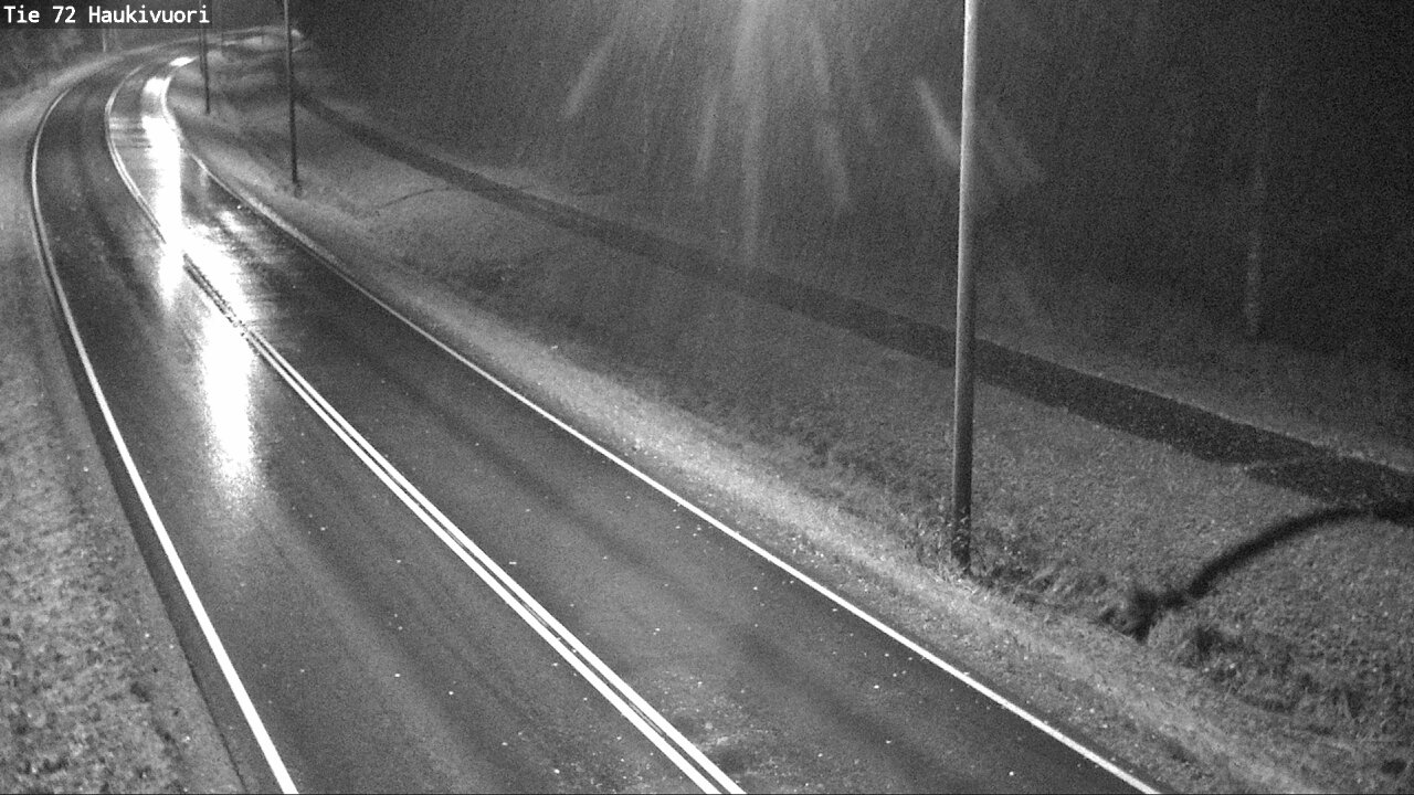 Weather Camera Image Road 72 Haukivuori, Mikkeli, Etelä-Savo