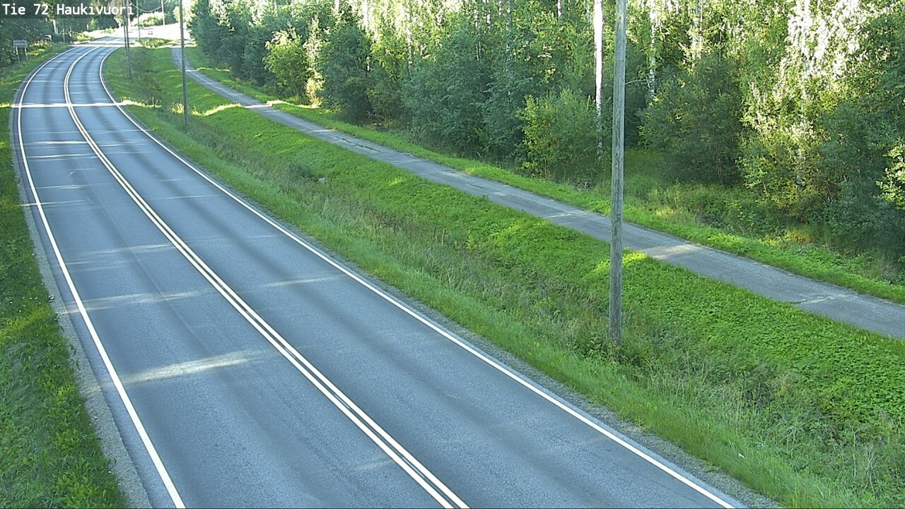 Weather Camera Image Road 72 Haukivuori, Mikkeli, Etelä-Savo