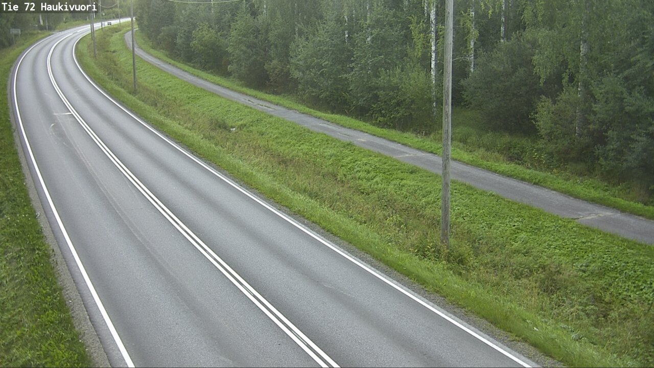 Weather Camera Image Road 72 Haukivuori, Mikkeli, Etelä-Savo