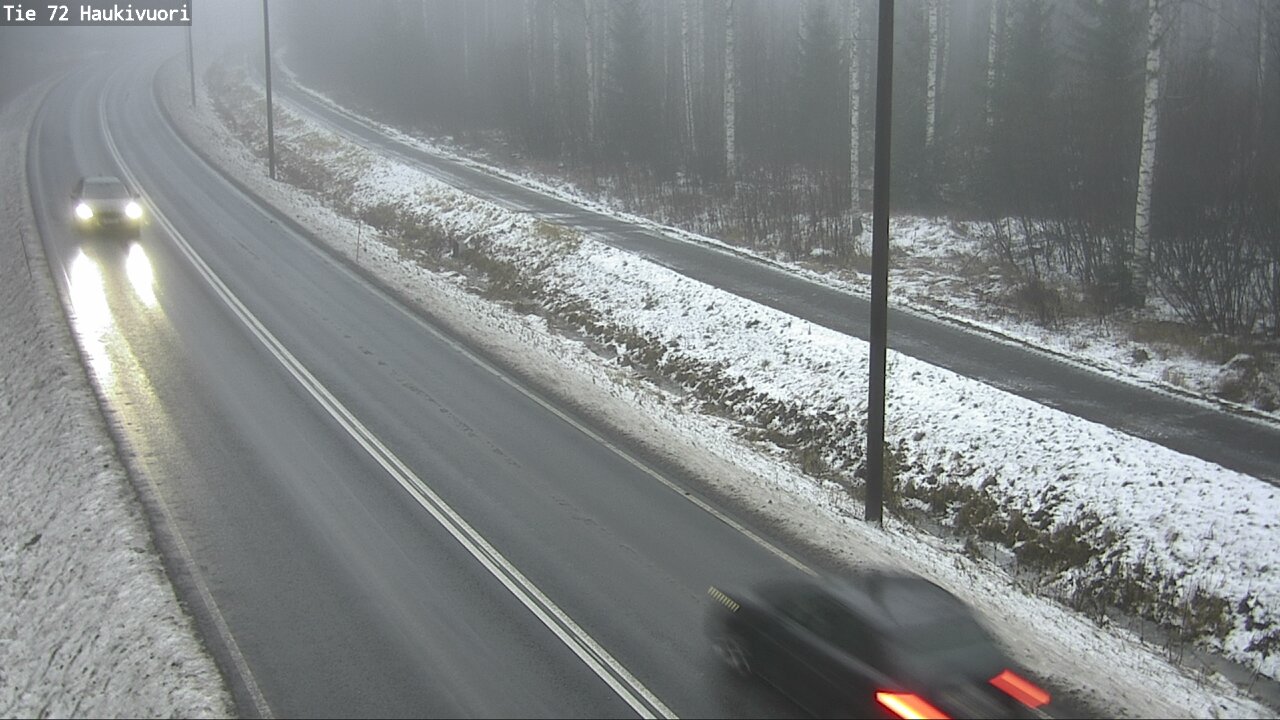 Weather Camera Image Väg 72 Haukivuori, Mikkeli, Etelä-Savo
