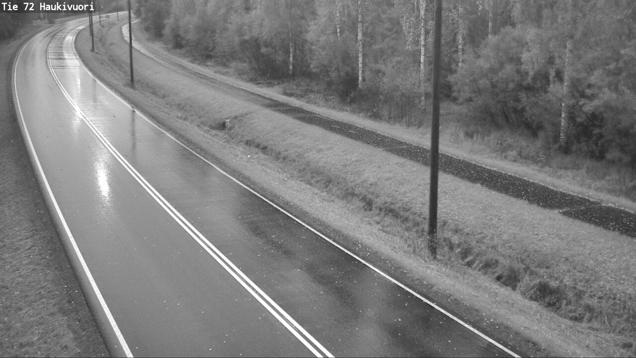 Weather Camera Image Road 72 Haukivuori, Mikkeli, Etelä-Savo