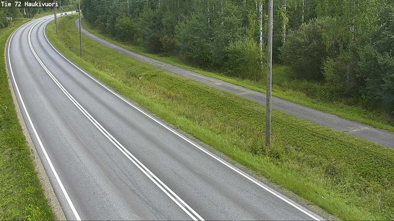 Weather Camera Image Road 72 Haukivuori, Mikkeli, Etelä-Savo