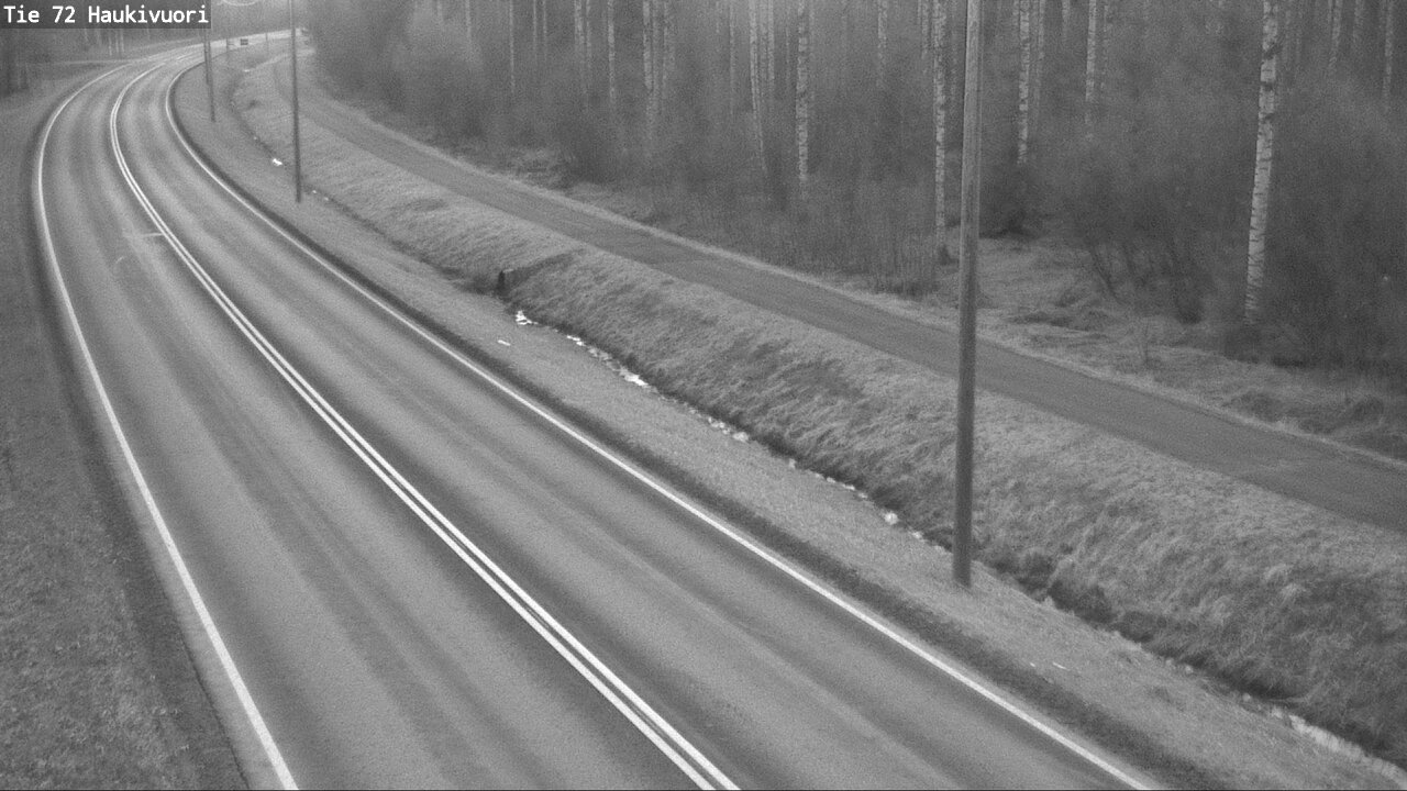 Weather Camera Image Väg 72 Haukivuori, Mikkeli, Etelä-Savo