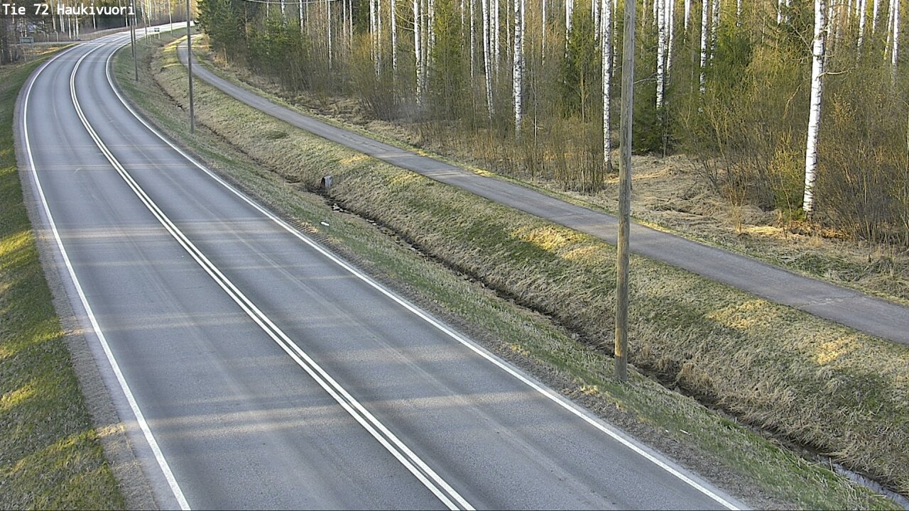Weather Camera Image Väg 72 Haukivuori, Mikkeli, Etelä-Savo