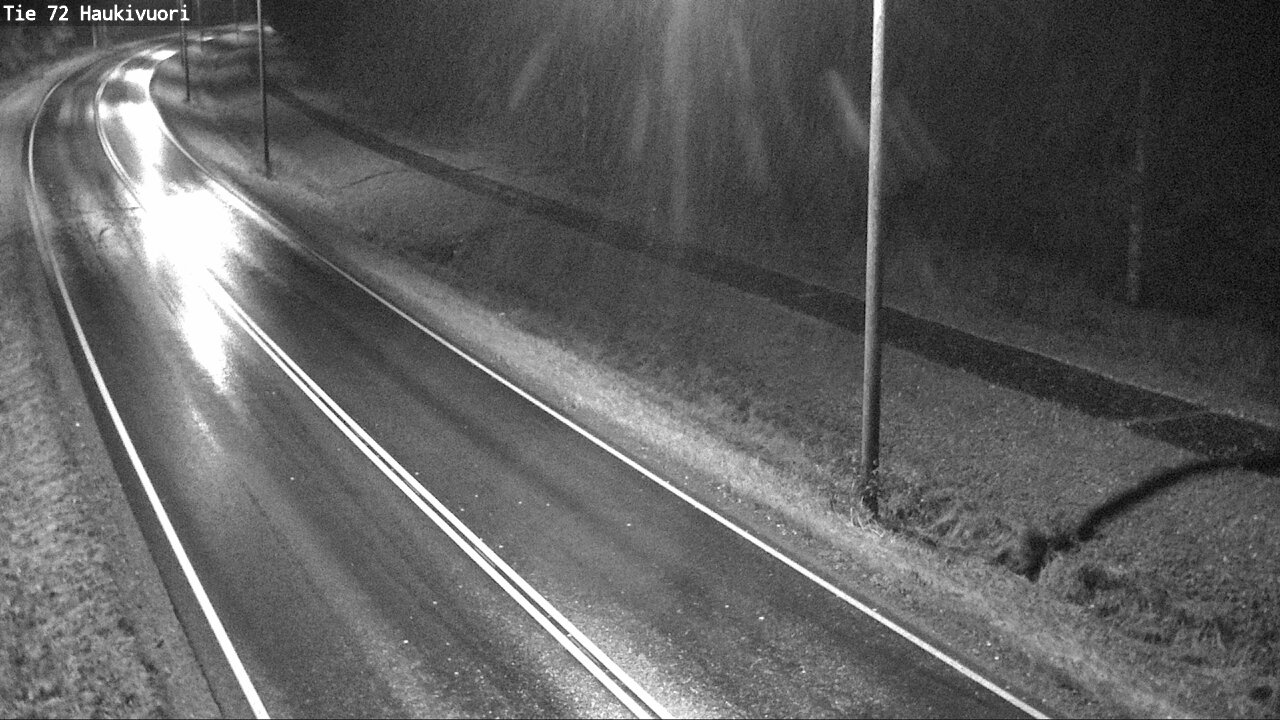 Weather Camera Image Road 72 Haukivuori, Mikkeli, Etelä-Savo