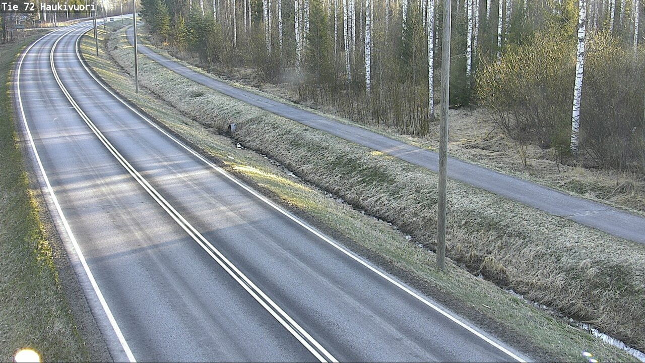 Weather Camera Image Väg 72 Haukivuori, Mikkeli, Etelä-Savo