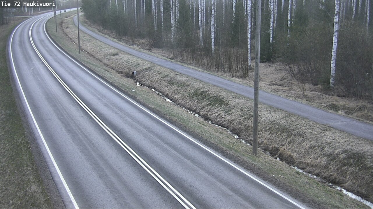 Weather Camera Image Väg 72 Haukivuori, Mikkeli, Etelä-Savo