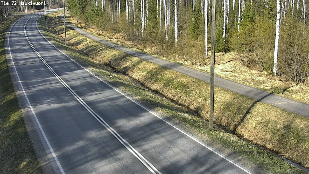 Weather Camera Image Väg 72 Haukivuori, Mikkeli, Etelä-Savo