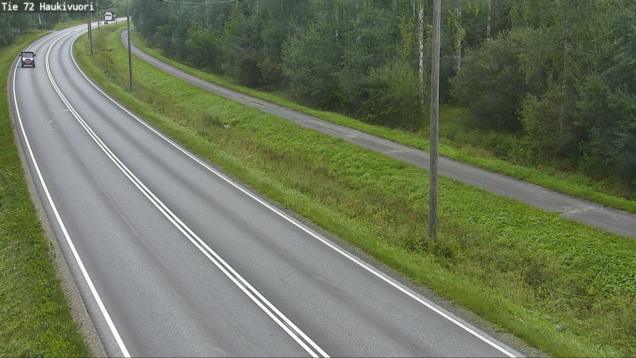 Weather Camera Image Road 72 Haukivuori, Mikkeli, Etelä-Savo