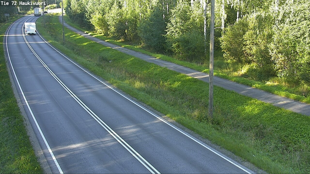 Weather Camera Image Road 72 Haukivuori, Mikkeli, Etelä-Savo