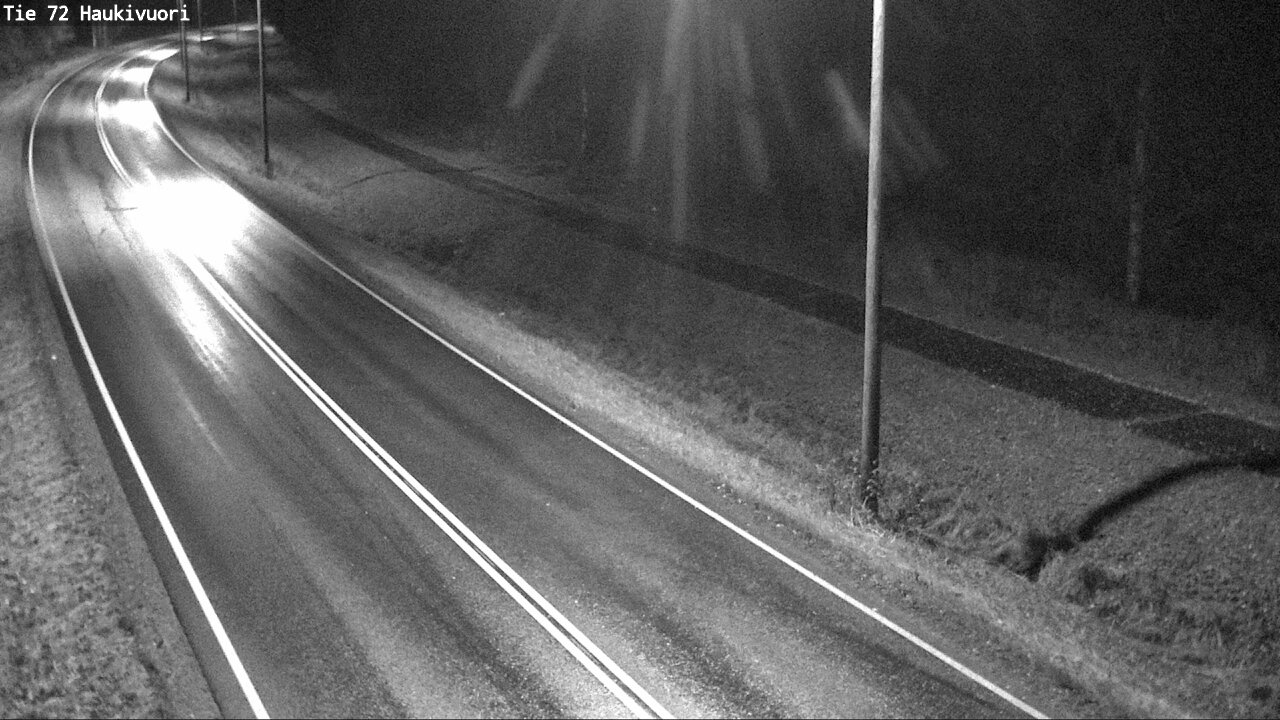 Weather Camera Image Road 72 Haukivuori, Mikkeli, Etelä-Savo