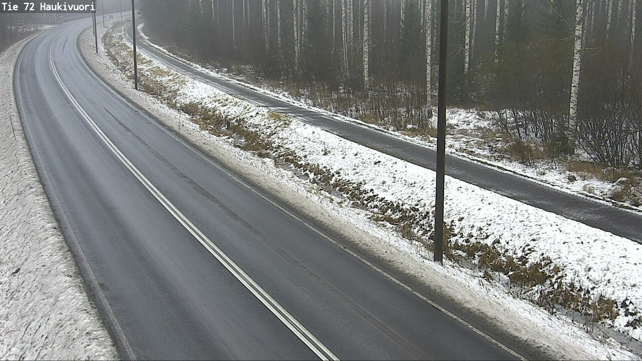 Weather Camera Image Väg 72 Haukivuori, Mikkeli, Etelä-Savo