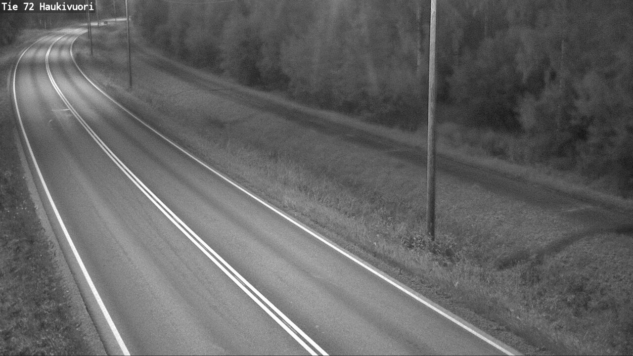 Weather Camera Image Road 72 Haukivuori, Mikkeli, Etelä-Savo