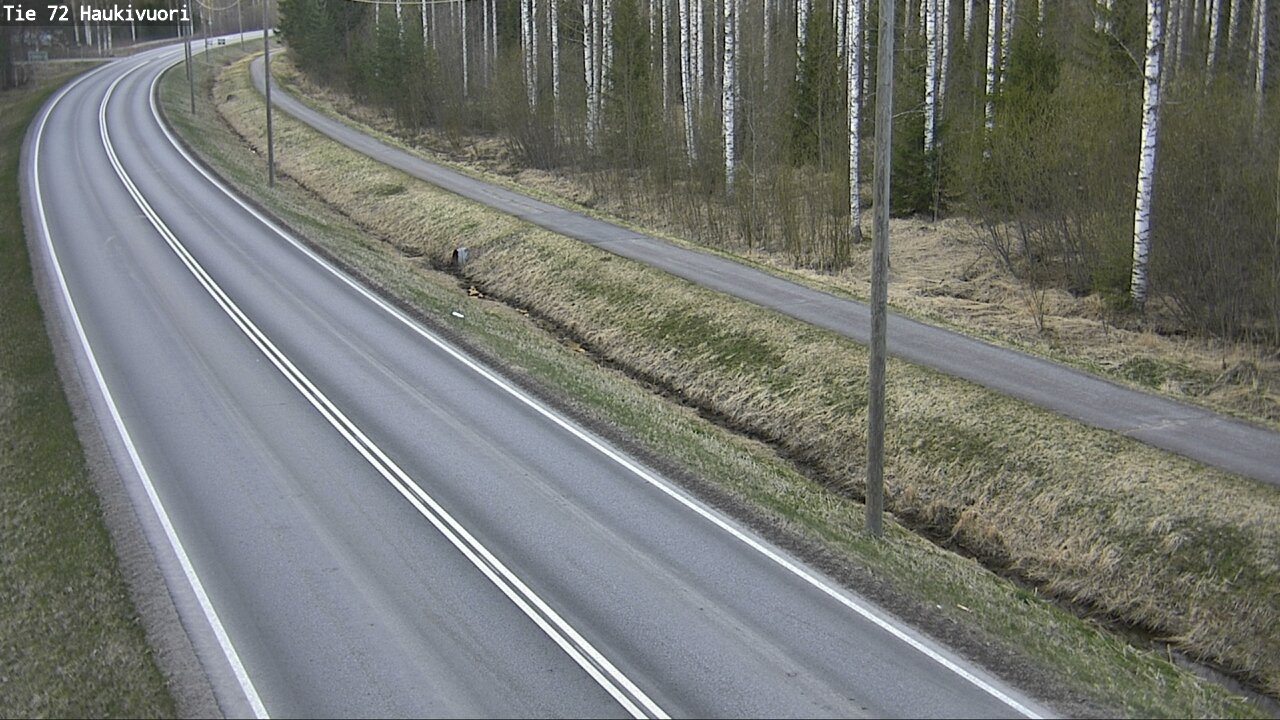 Weather Camera Image Väg 72 Haukivuori, Mikkeli, Etelä-Savo
