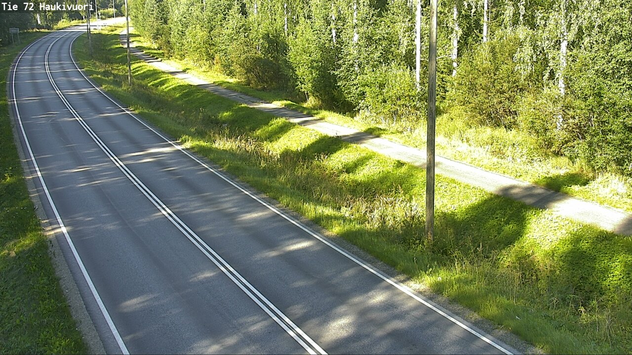 Weather Camera Image Road 72 Haukivuori, Mikkeli, Etelä-Savo