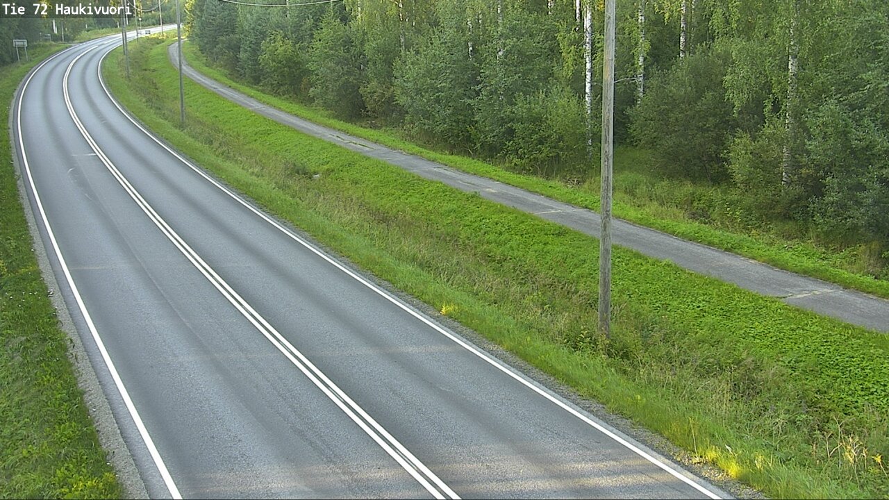 Weather Camera Image Road 72 Haukivuori, Mikkeli, Etelä-Savo