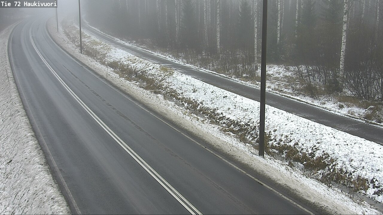 Weather Camera Image Väg 72 Haukivuori, Mikkeli, Etelä-Savo