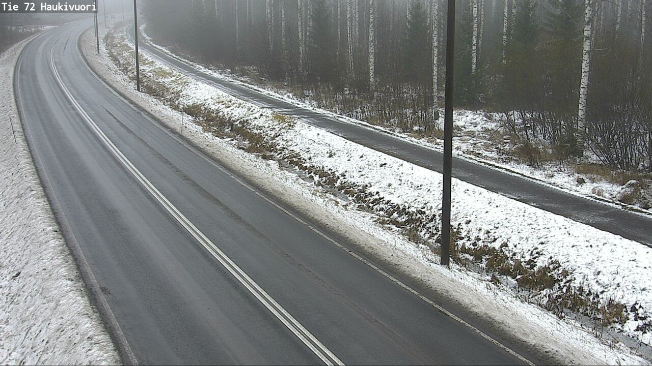 Weather Camera Image Väg 72 Haukivuori, Mikkeli, Etelä-Savo