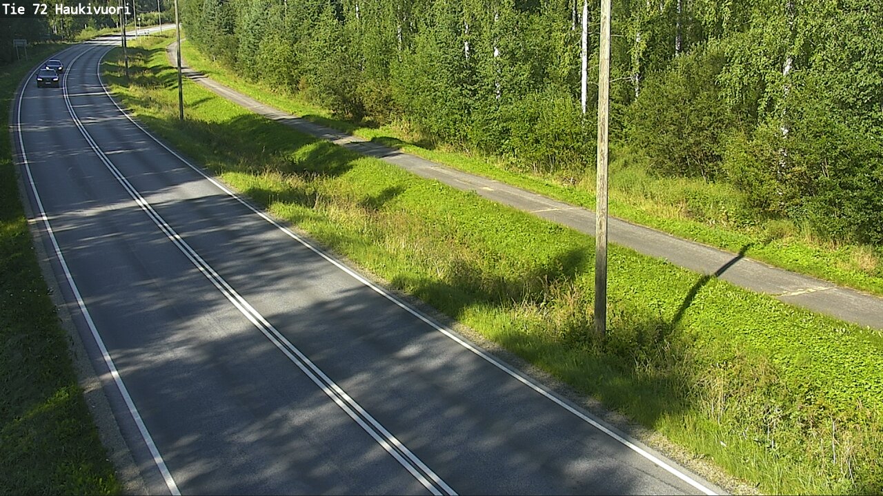 Weather Camera Image Road 72 Haukivuori, Mikkeli, Etelä-Savo
