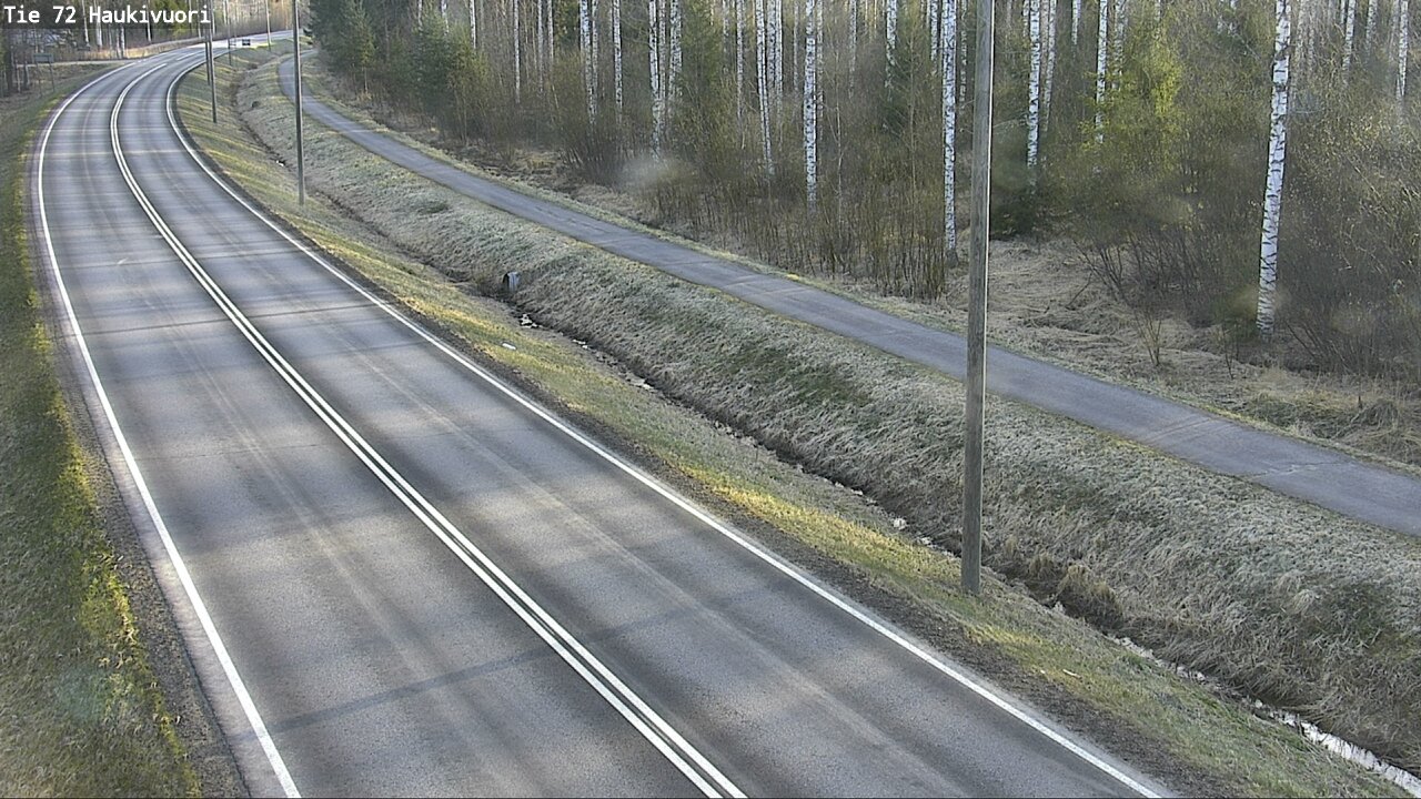Weather Camera Image Väg 72 Haukivuori, Mikkeli, Etelä-Savo
