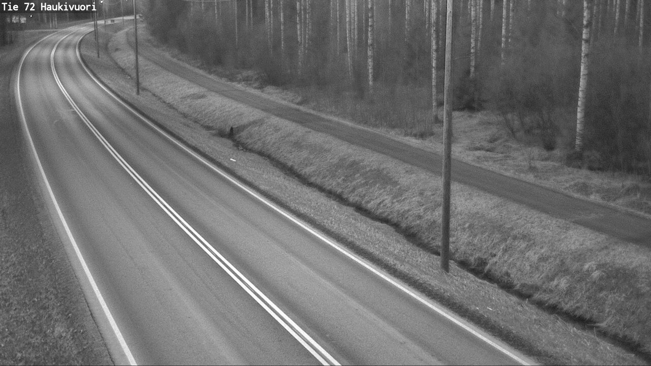 Weather Camera Image Väg 72 Haukivuori, Mikkeli, Etelä-Savo