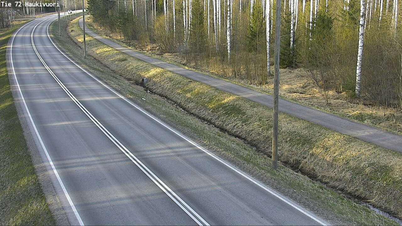 Weather Camera Image Väg 72 Haukivuori, Mikkeli, Etelä-Savo