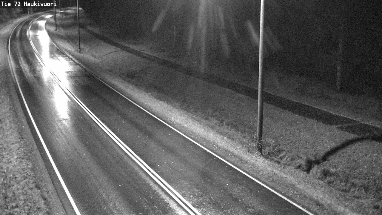 Weather Camera Image Road 72 Haukivuori, Mikkeli, Etelä-Savo