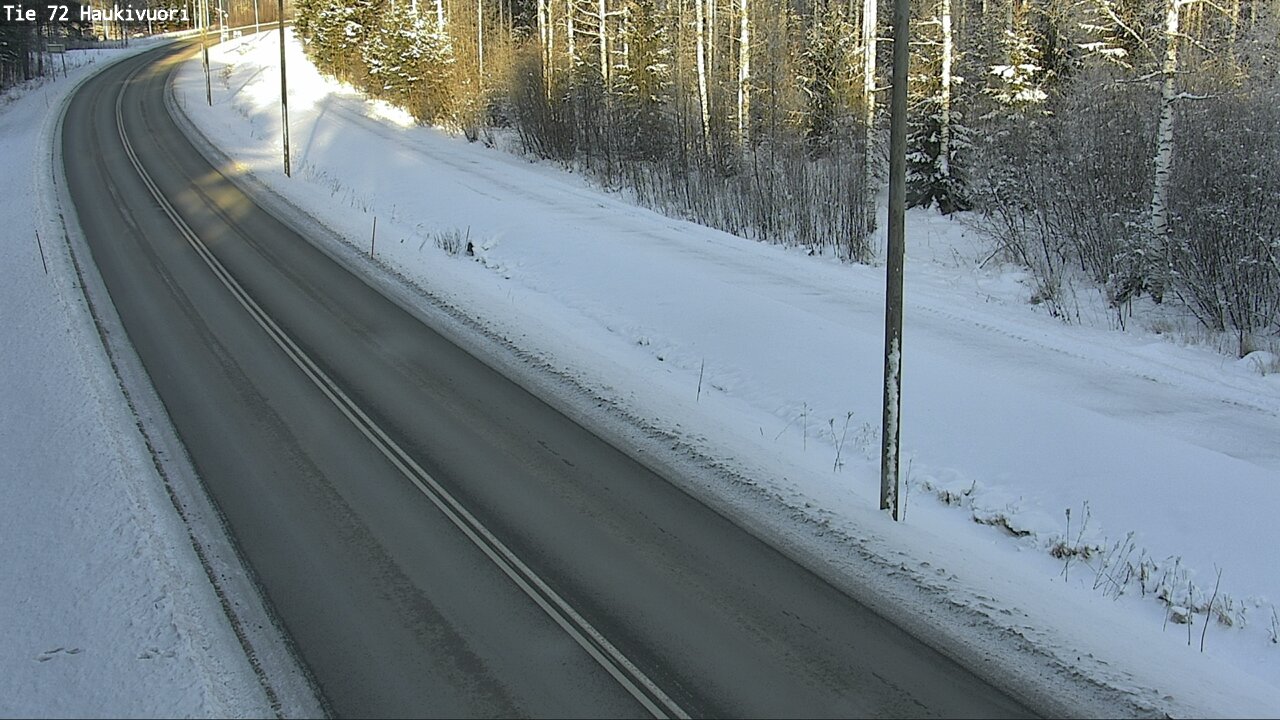 Weather Camera Image Väg 72 Haukivuori, Mikkeli, Etelä-Savo