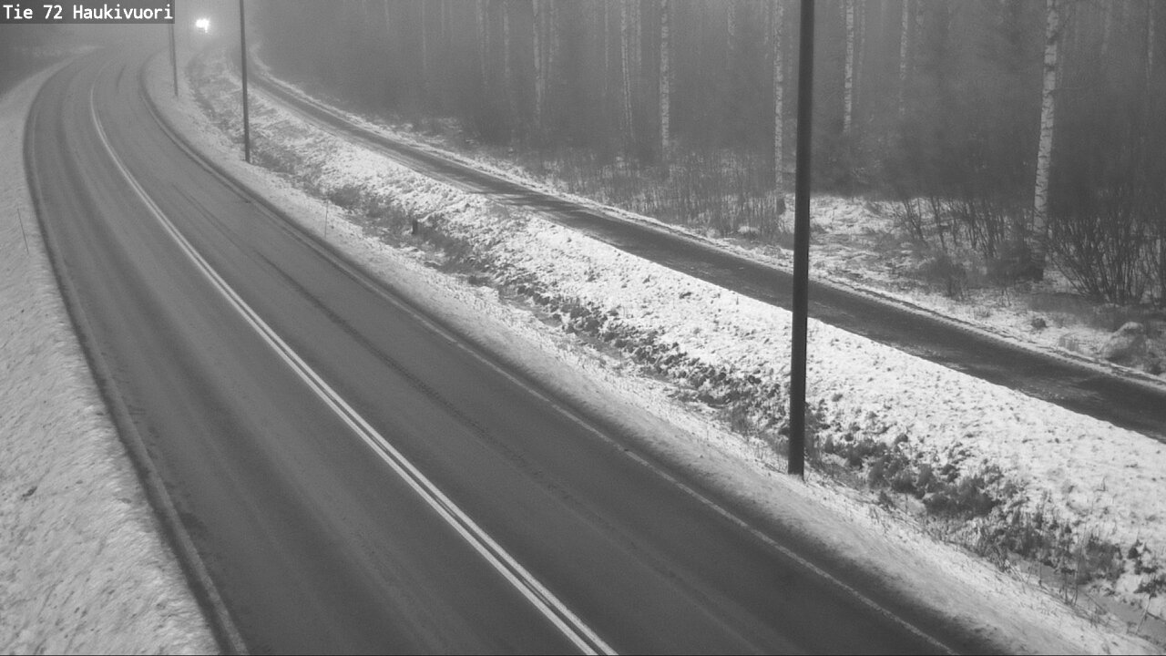Weather Camera Image Väg 72 Haukivuori, Mikkeli, Etelä-Savo