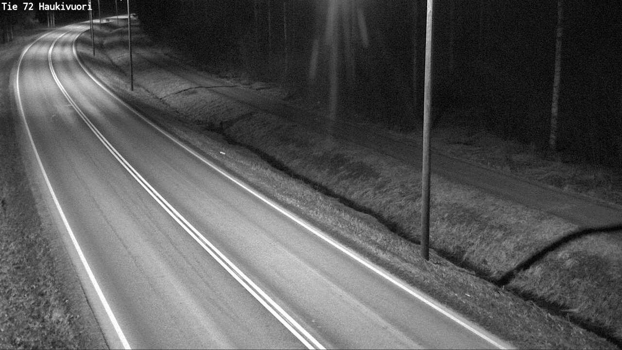 Weather Camera Image Väg 72 Haukivuori, Mikkeli, Etelä-Savo