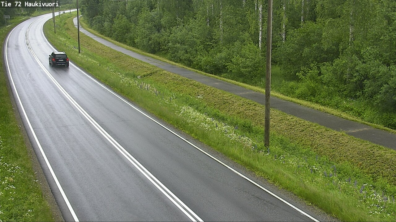 Weather Camera Image Väg 72 Haukivuori, Mikkeli, Etelä-Savo