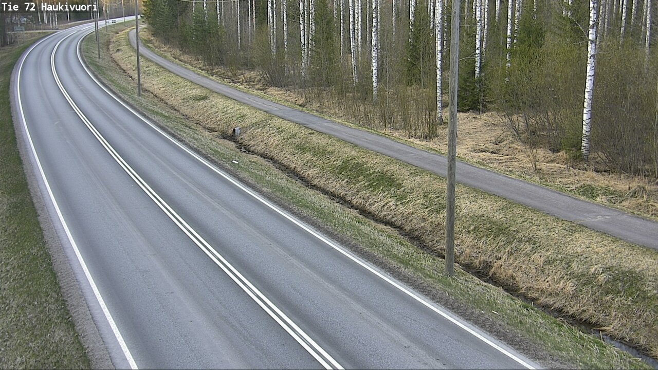Weather Camera Image Väg 72 Haukivuori, Mikkeli, Etelä-Savo