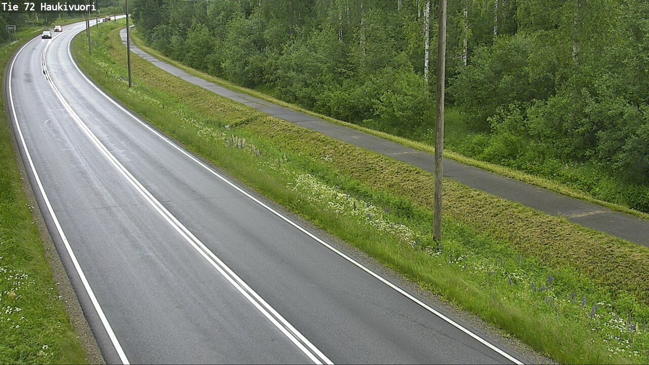 Weather Camera Image Road 72 Haukivuori, Mikkeli, Etelä-Savo