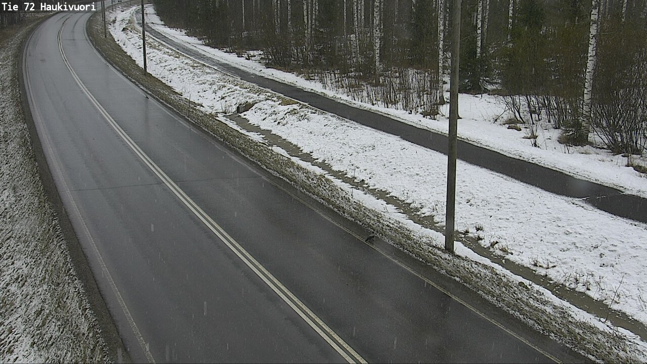 Weather Camera Image Road 72 Haukivuori, Mikkeli, Etelä-Savo