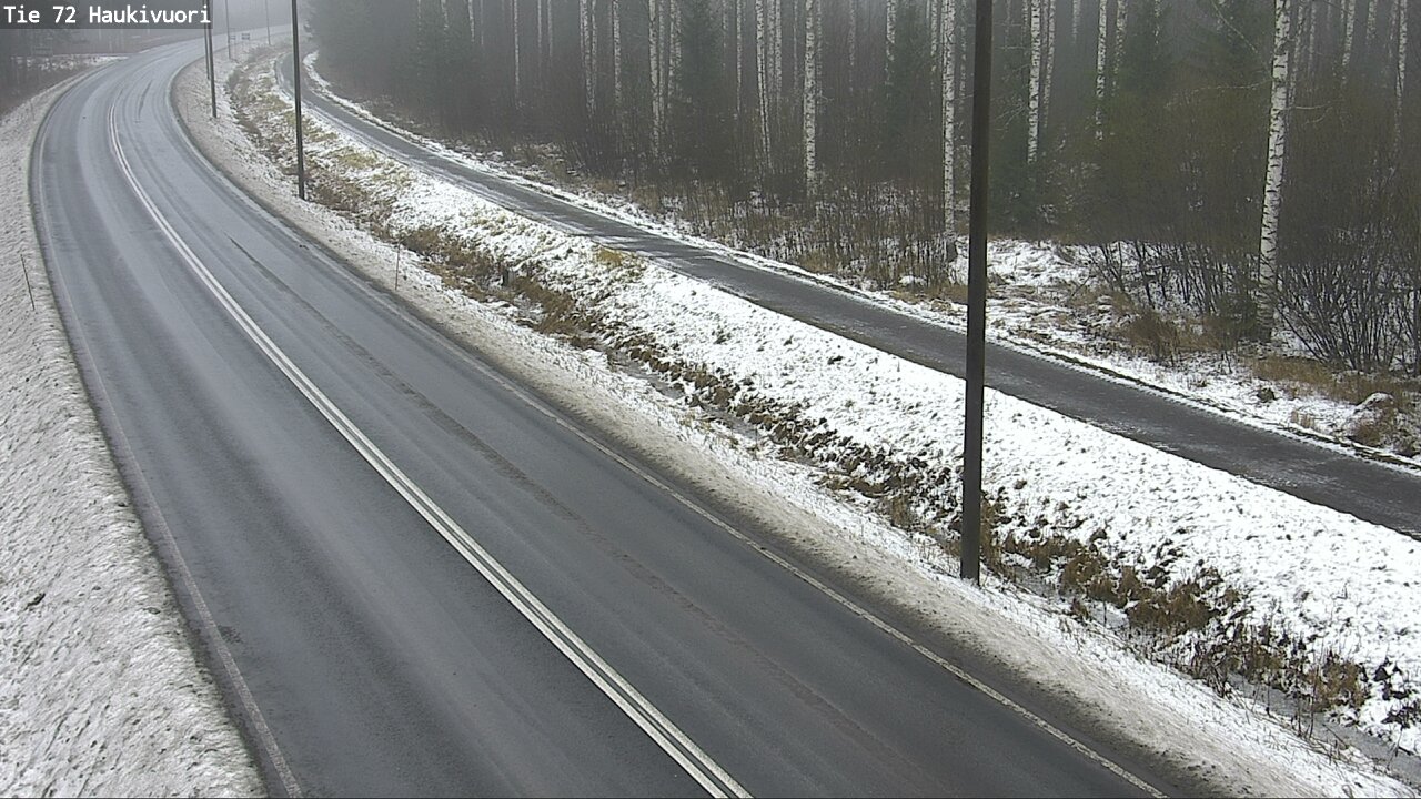Weather Camera Image Väg 72 Haukivuori, Mikkeli, Etelä-Savo