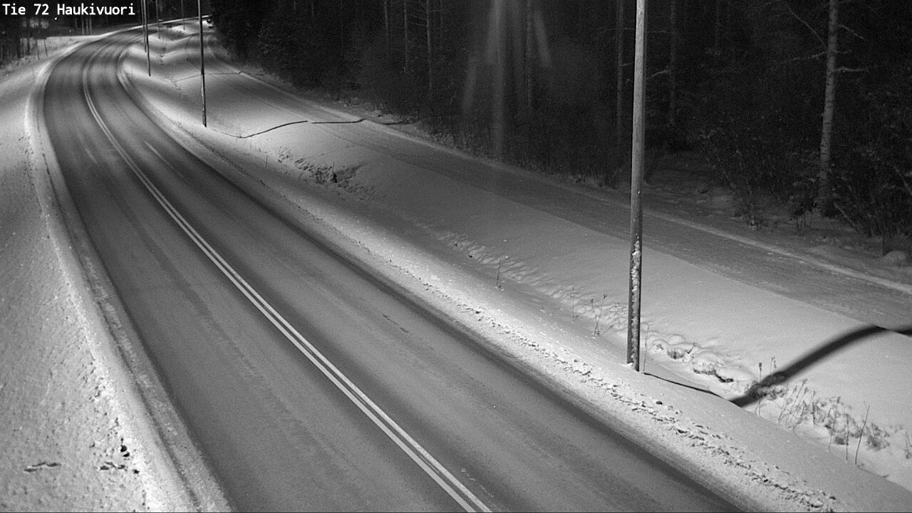 Weather Camera Image Väg 72 Haukivuori, Mikkeli, Etelä-Savo