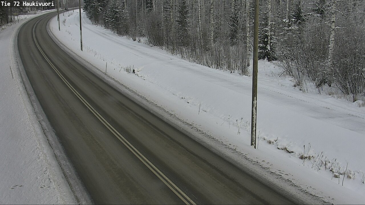 Weather Camera Image Väg 72 Haukivuori, Mikkeli, Etelä-Savo