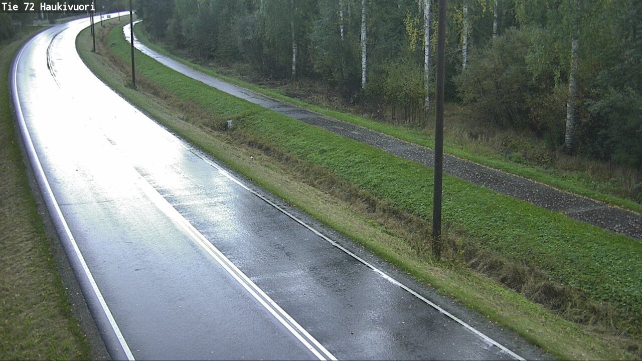 Weather Camera Image Road 72 Haukivuori, Mikkeli, Etelä-Savo