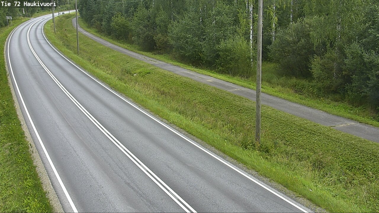 Weather Camera Image Väg 72 Haukivuori, Mikkeli, Etelä-Savo