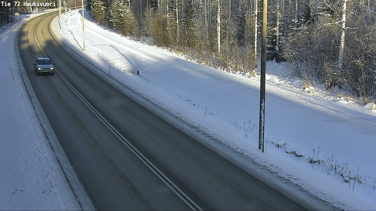 Weather Camera Image Väg 72 Haukivuori, Mikkeli, Etelä-Savo